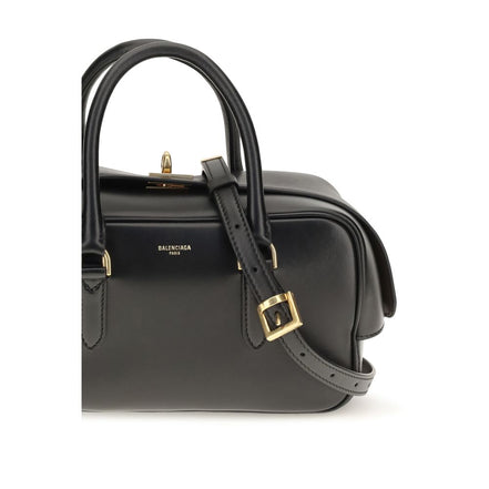 Balenciaga Geantă Neagră din Piele de Miel