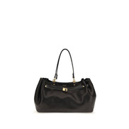 Balenciaga Black Calf Leather Shoulder Bag