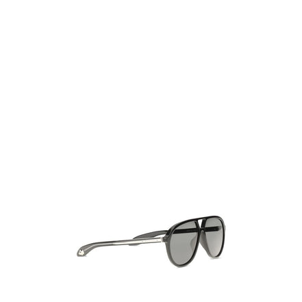 Alexander McQueen Ochelari de Soare Negri din Acetat