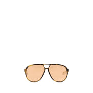 Alexander McQueen Ochelari de Soare Maro din Acetat