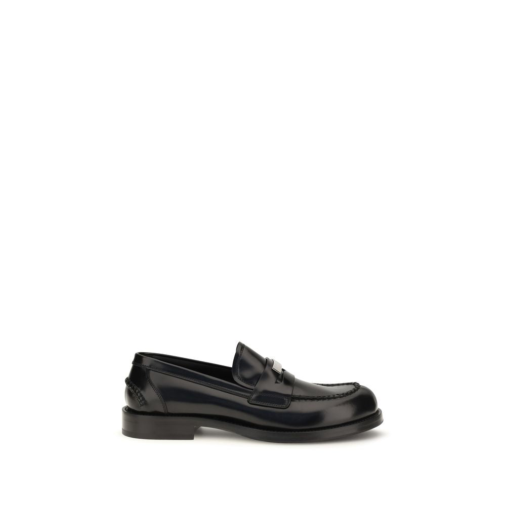 Dolce & Gabbana Mocasini Negri din Piele de Vițel