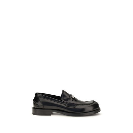 Dolce & Gabbana Mocasini Negri din Piele de Vițel