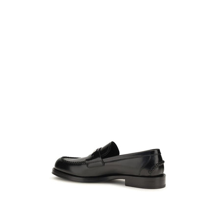 Dolce & Gabbana Mocasini Negri din Piele de Vițel