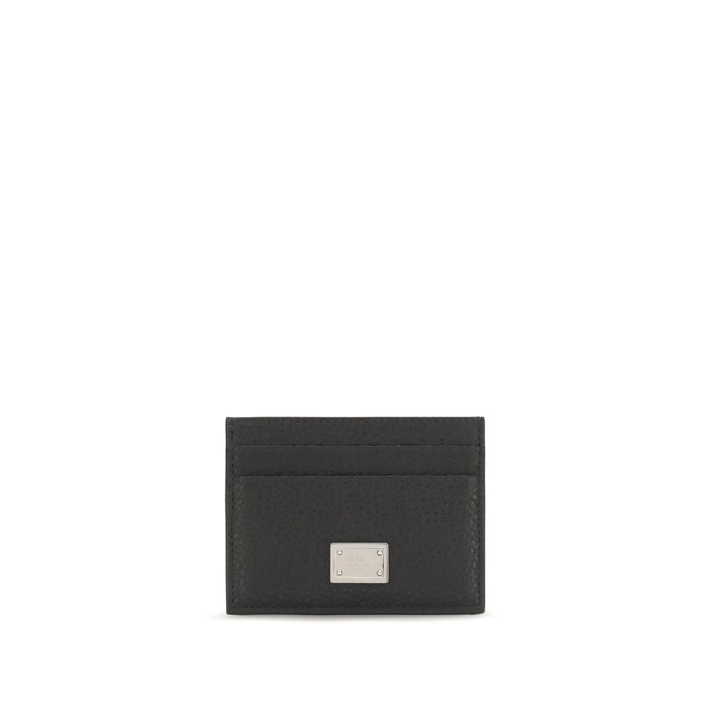 Dolce & Gabbana Black Calf Leather Wallet