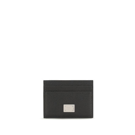 Dolce & Gabbana Black Calf Leather Wallet
