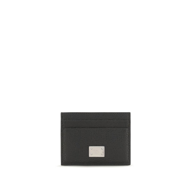 Dolce & Gabbana Black Calf Leather Wallet