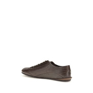 Dolce & Gabbana Pantofi Sport Maro din Piele de Vițel