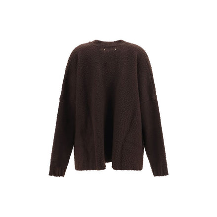 Golden Goose Cardigan Maro din Lână