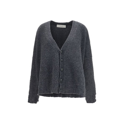 Golden Goose Cardigan Gri din Lână