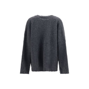 Golden Goose Cardigan Gri din Lână