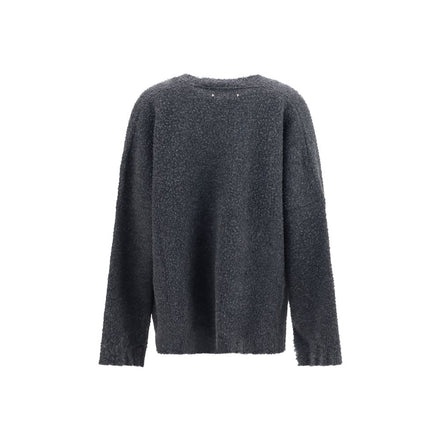 Golden Goose Cardigan Gri din Lână