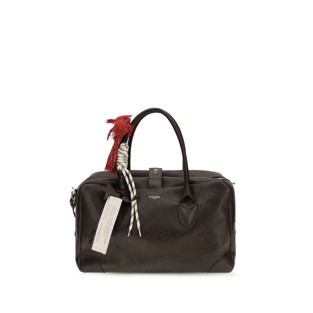 Golden Goose Brown Calf Leather Handbag