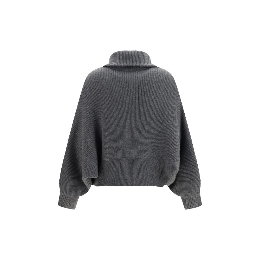Cardigan Brunello Cucinelli din Cașmir Gri