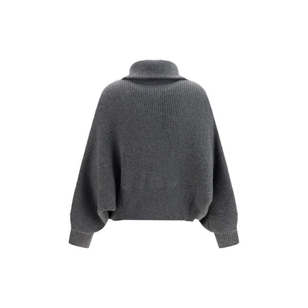 Cardigan Brunello Cucinelli din Cașmir Gri