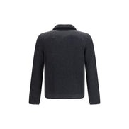 Brunello Cucinelli Cardigan Gri din Cașmir