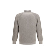 Brunello Cucinelli Gray Cashmere Sweatshirt