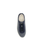 Brunello Cucinelli Sneakers Joși din Piele de Vițel Gri