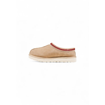 UGG Beige Leather Ankle Boots