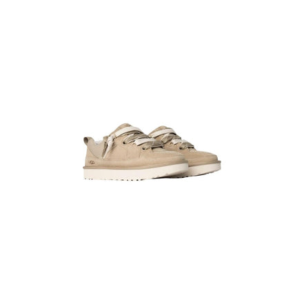 Adidași UGG Chunky din Piele Întoarsă Bej