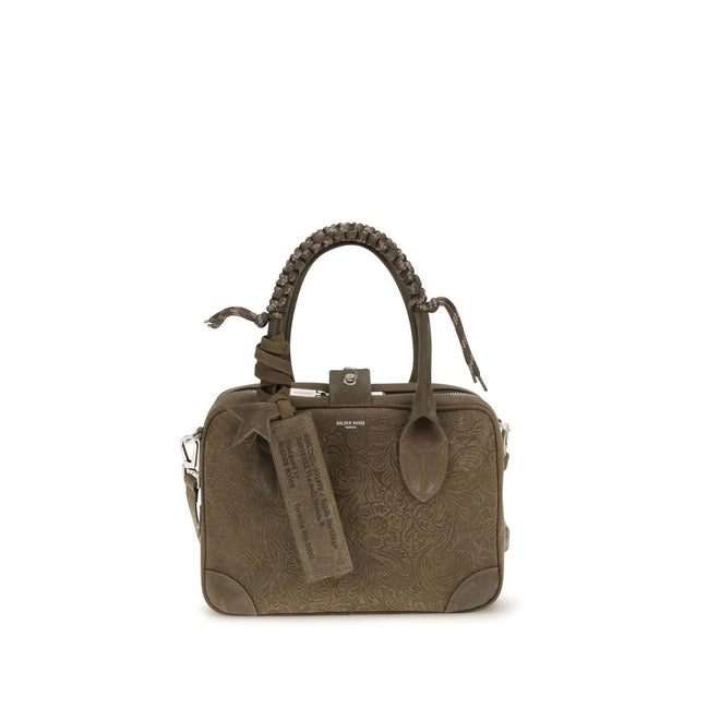 Geantă Golden Goose din Piele de Vițel Verde Army
