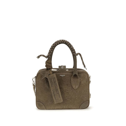 Golden Goose Army Calf Leather Handbag