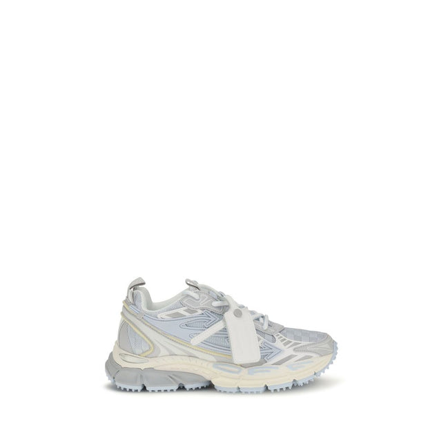 Adidași Sportivi Off-White din Material Textil Gri