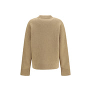 Ami Paris Beige Alpaca Sweatshirt