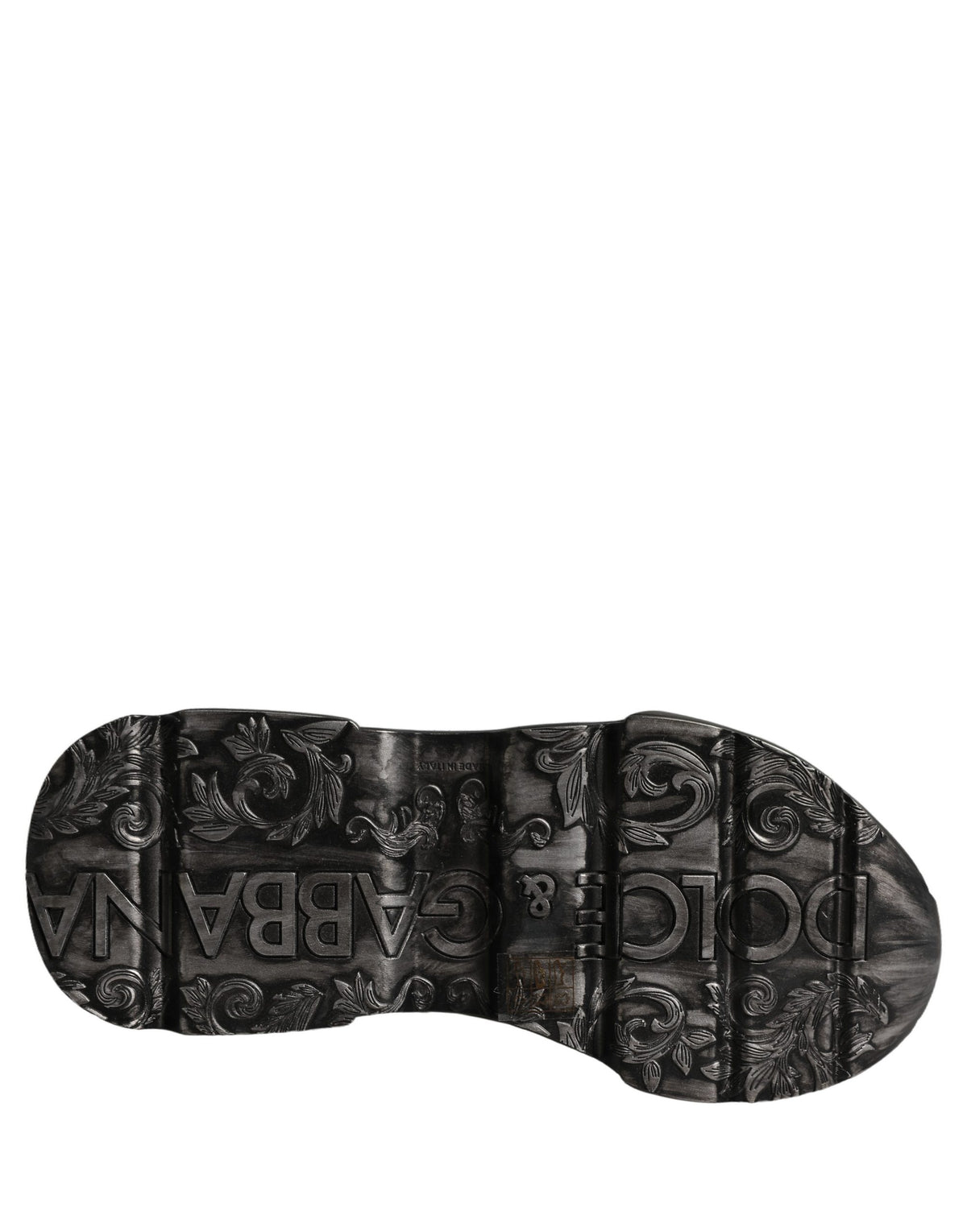 Dolce & Gabbana Black Daymaster Low Top Sneakers