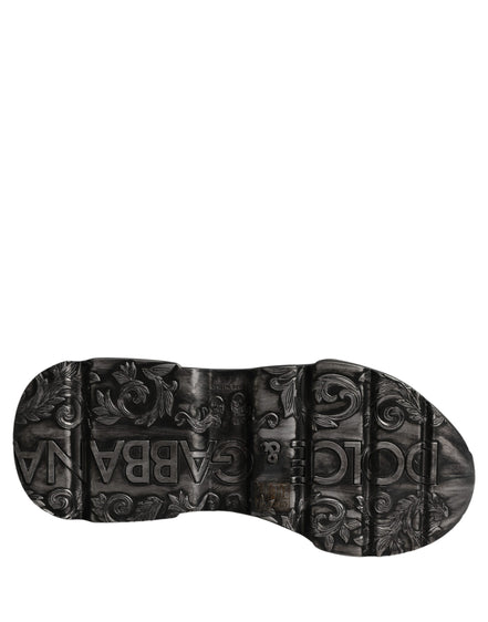 Dolce & Gabbana Black Daymaster Low Top Sneakers