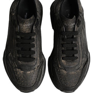 Dolce & Gabbana Black Daymaster Low Top Sneakers