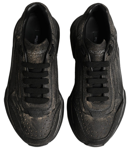 Dolce & Gabbana Black Daymaster Low Top Sneakers