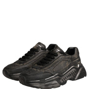 Dolce & Gabbana Black Daymaster Low Top Sneakers