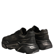 Dolce & Gabbana Black Daymaster Low Top Sneakers