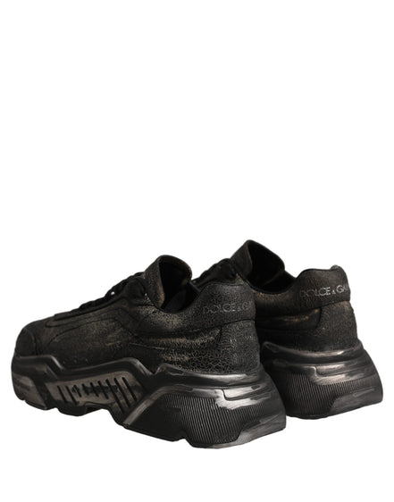 Dolce & Gabbana Black Daymaster Low Top Sneakers