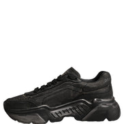 Dolce & Gabbana Black Daymaster Low Top Sneakers