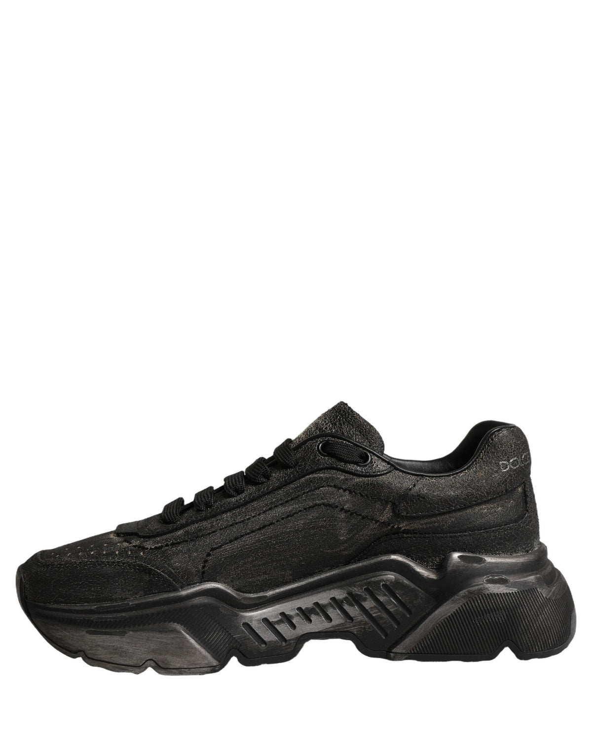 Dolce & Gabbana Black Daymaster Low Top Sneakers