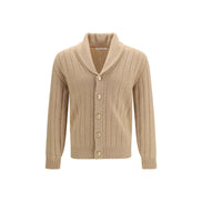 Brunello Cucinelli Cardigan Bej din Cașmir