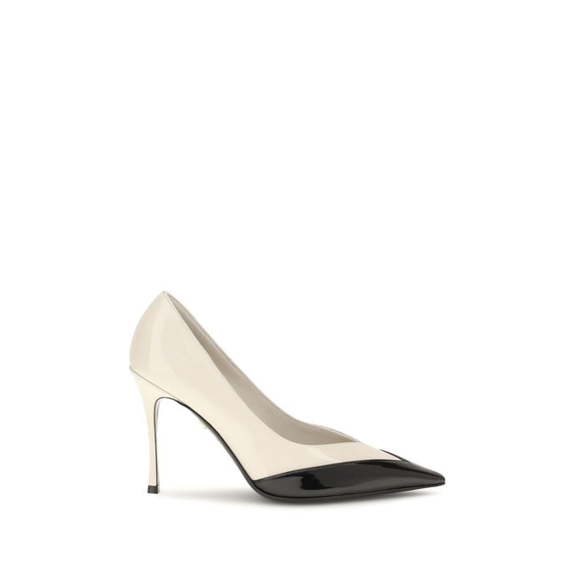 Ferragamo Multicolor Calf Leather High Heel Pumps