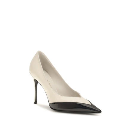 Ferragamo Multicolor Calf Leather High Heel Pumps