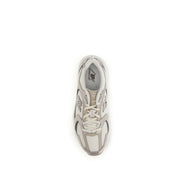 New Balance Beige Fabric Athletic Sneakers
