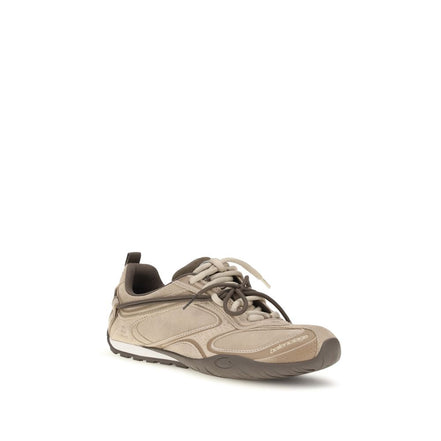 Balenciaga Sneakers Bej din Piele Întoarsă