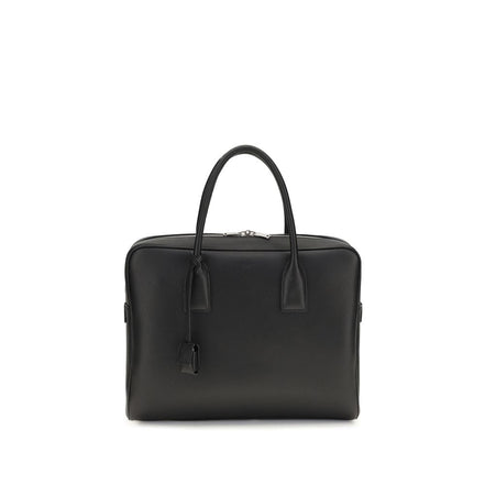 Saint Laurent Geantă Neagră din Piele de Vițel