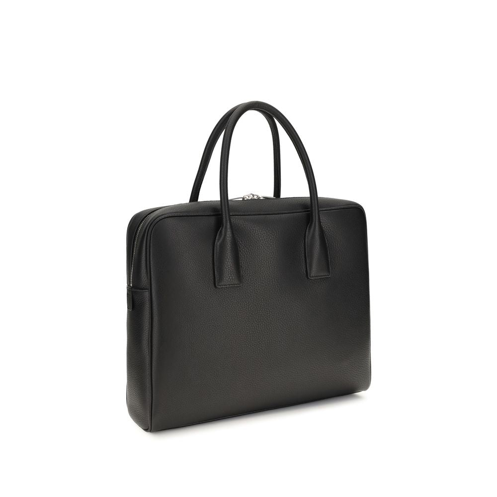 Saint Laurent Geantă Neagră din Piele de Vițel