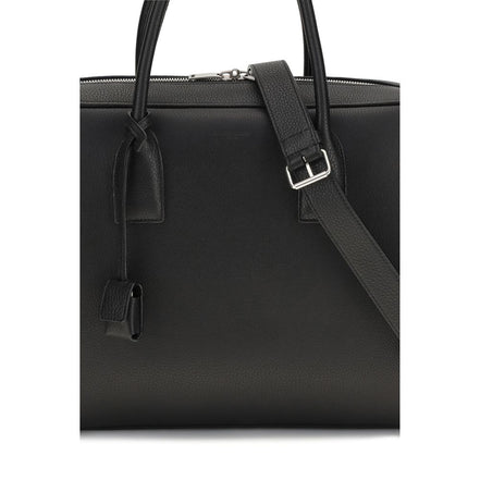 Saint Laurent Geantă Neagră din Piele de Vițel