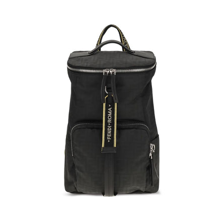 Fendi Rucsac Negru din Poliester
