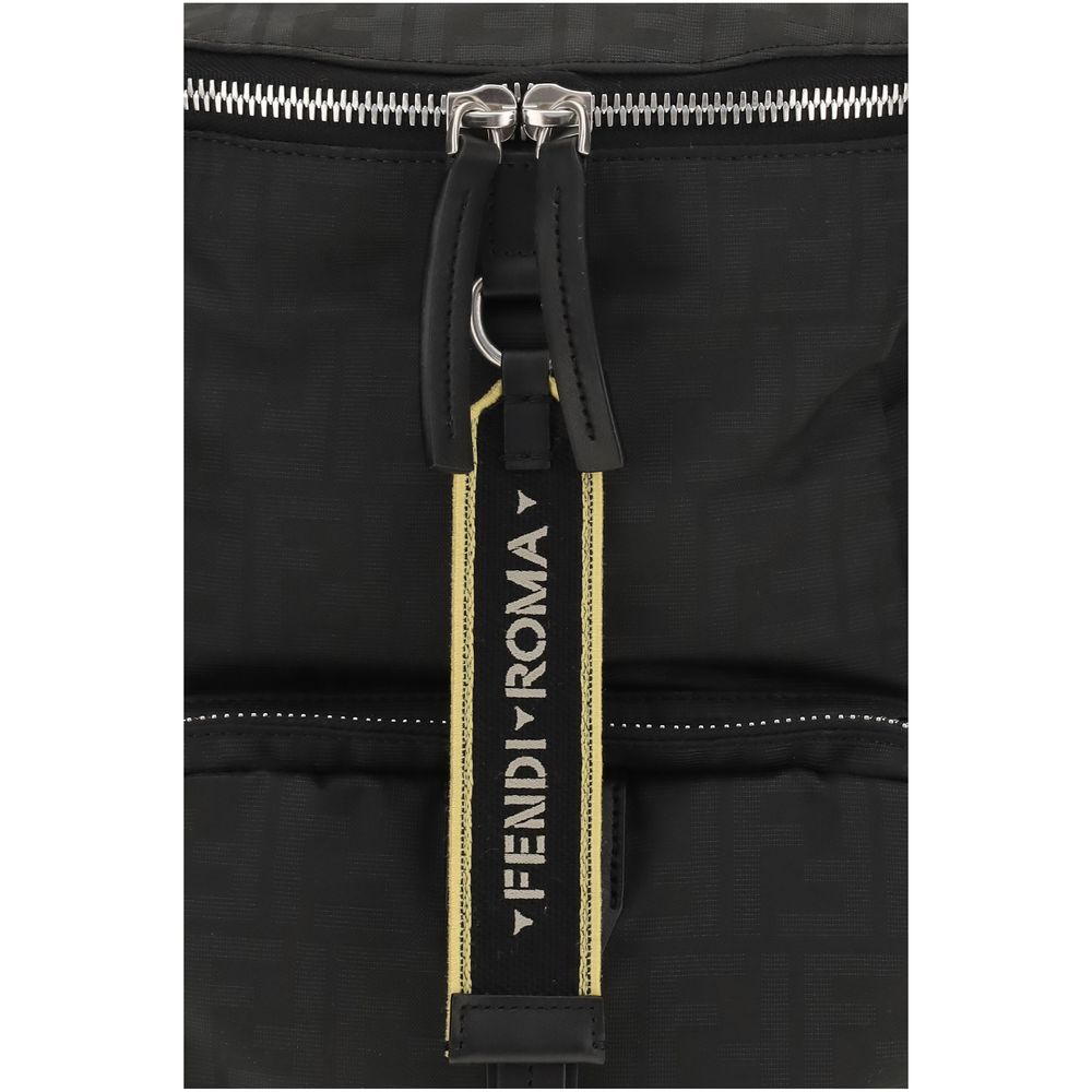 Fendi Rucsac Negru din Poliester
