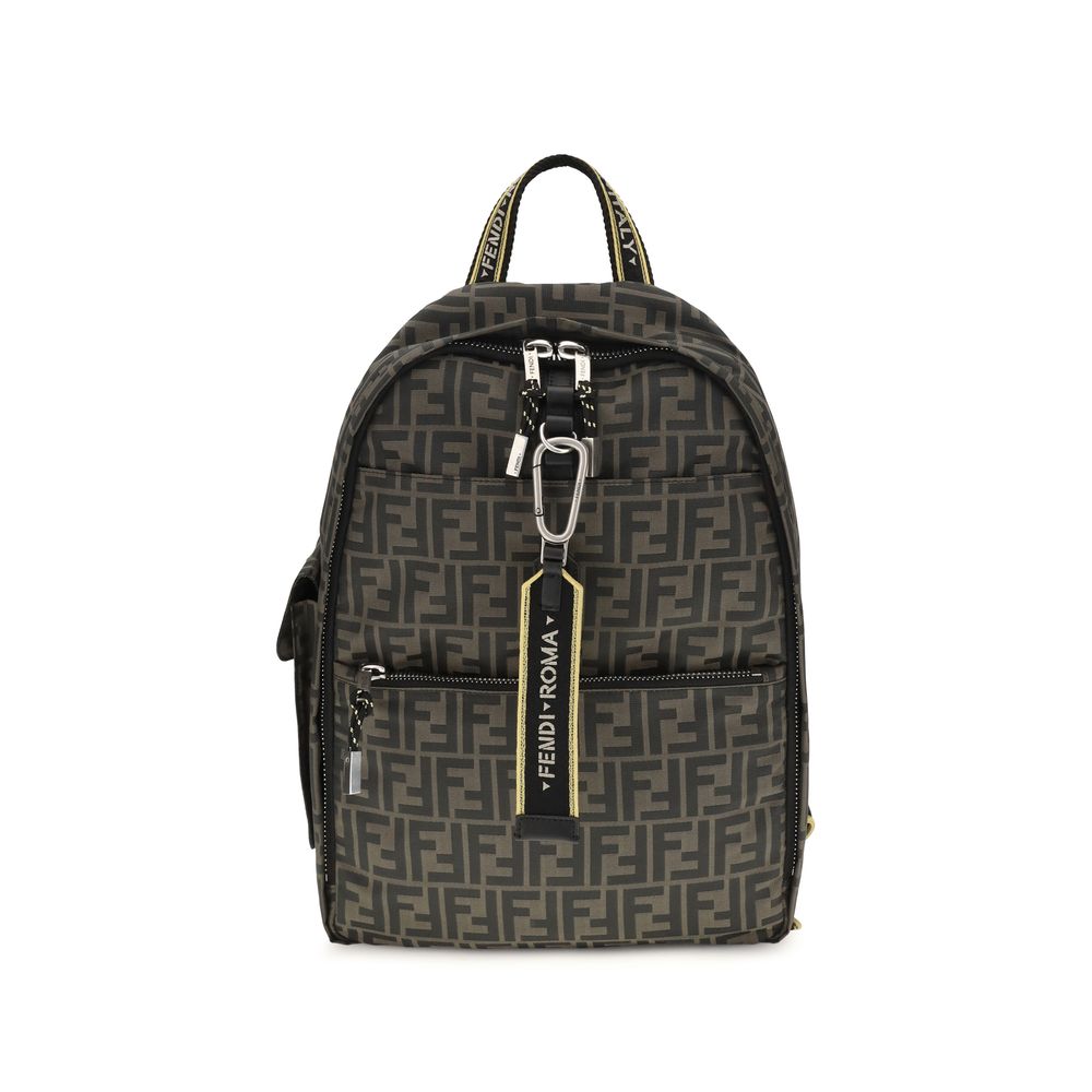 Fendi Rucsac Maro din Poliester