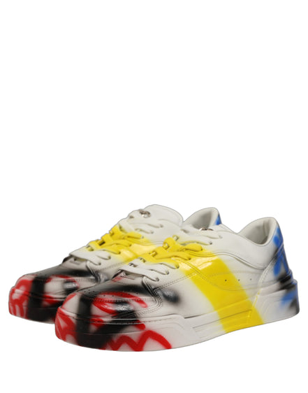 Dolce & Gabbana Multicolor New Roma Sneakers