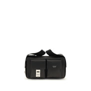 Ferragamo Black Calf Leather Shoulder Bag