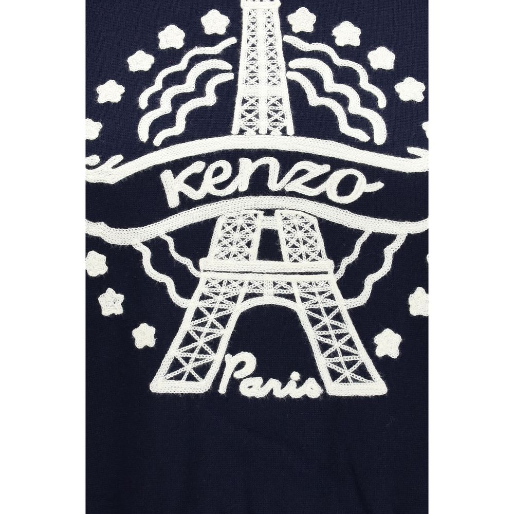 Kenzo Hanorac Albastru din Lână